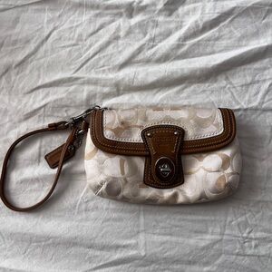 Coach Legacy Turnlock Wristlet